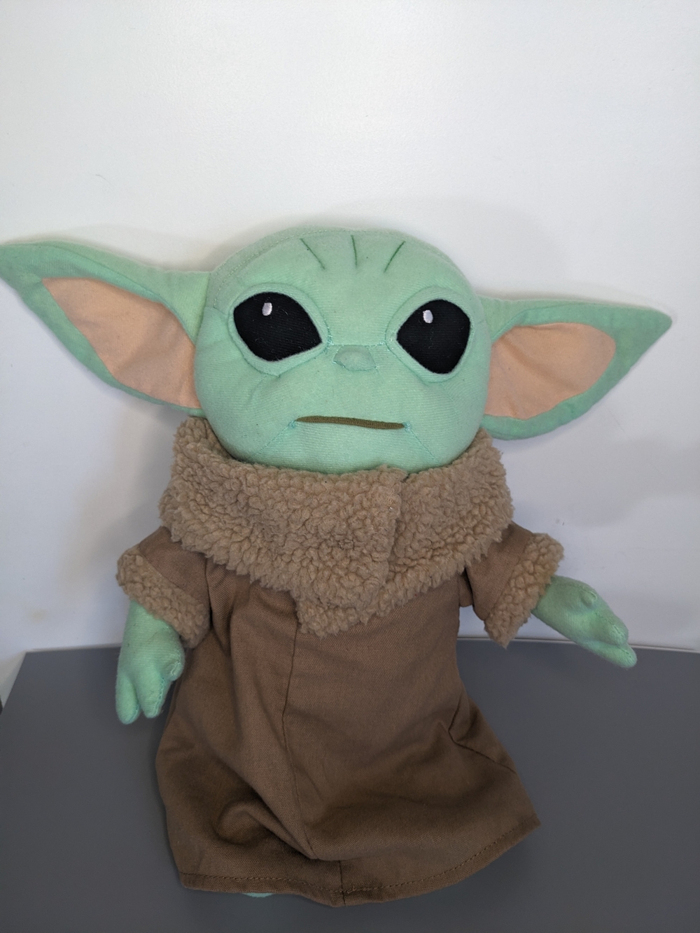 Star Wars Grogu Plush Toy Fourteen Inch Soft Collectible Mandalorian Character